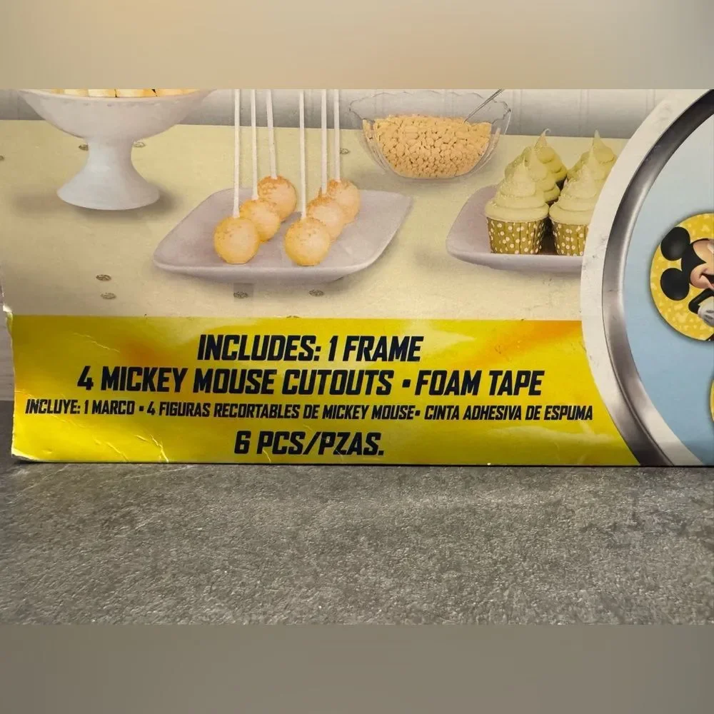 Disney Junior Mickey Mouse Party Frame Decorating Kit NEW